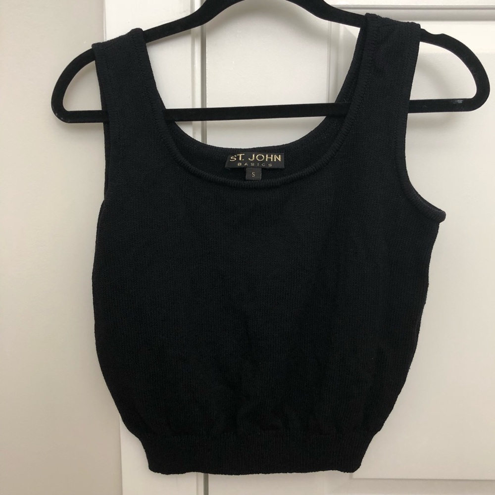 St. John Basics Knit Tank Top